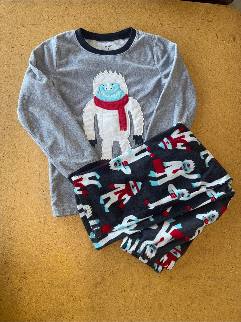 Carters Fleece PJ’s 8